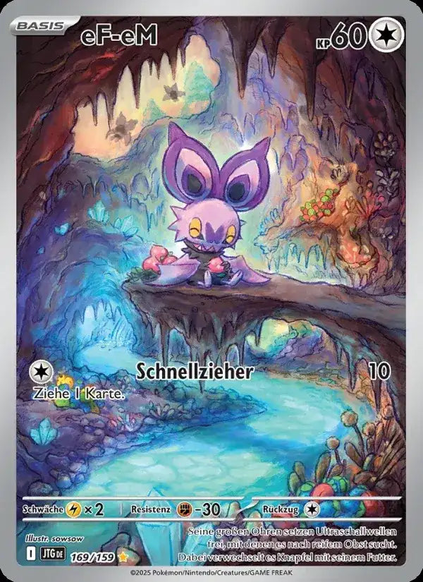 Ef em 169/159 – Pokémon Reisegefährten Karte