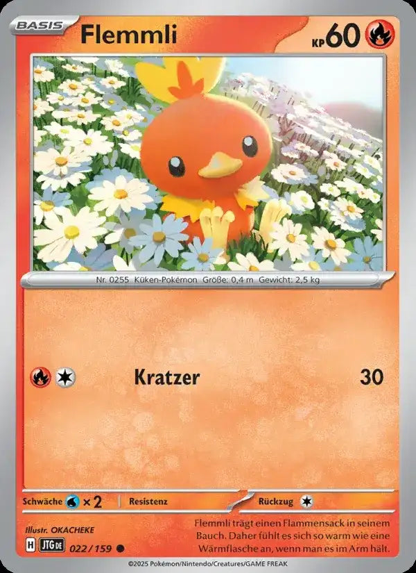 Flemmli 022/159 – Pokémon Reisegefährten Karte