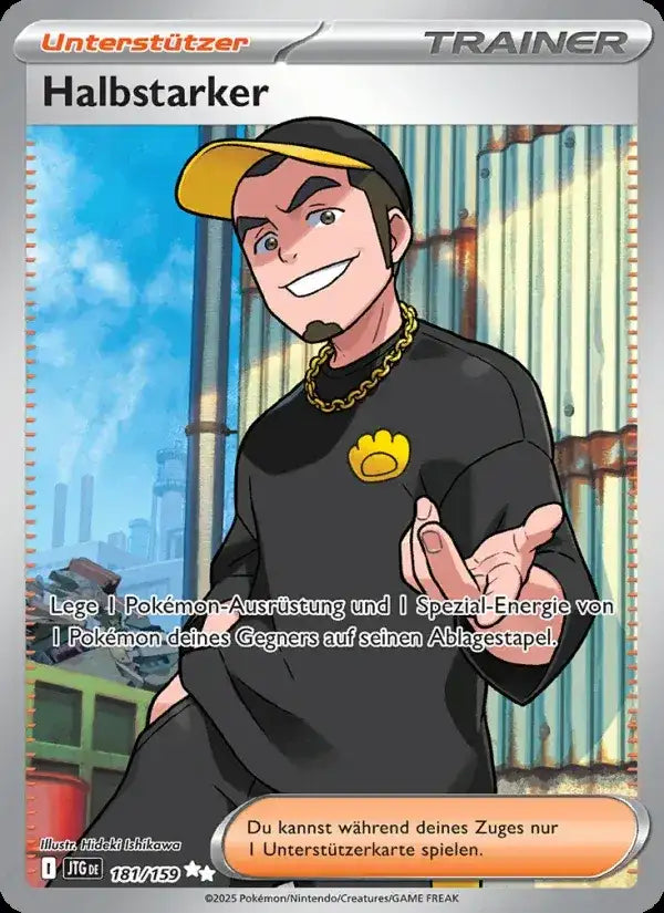 Halbstarker 181/159 – Pokémon Reisegefährten Karte