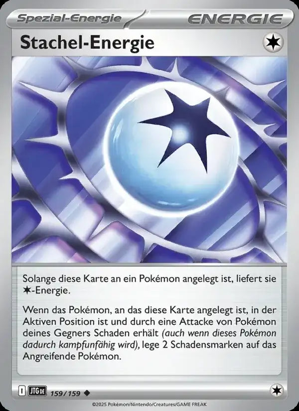 Stachel energie 159/159 – Pokémon Reisegefährten Karte