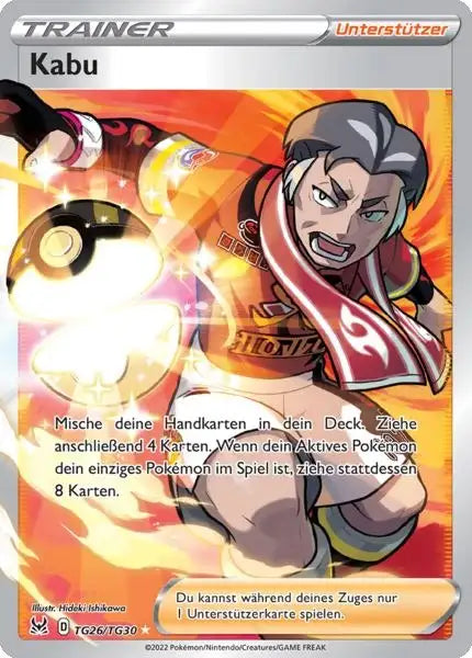 Kabu TG26 – Pokémon Verlorener Ursprung Karte