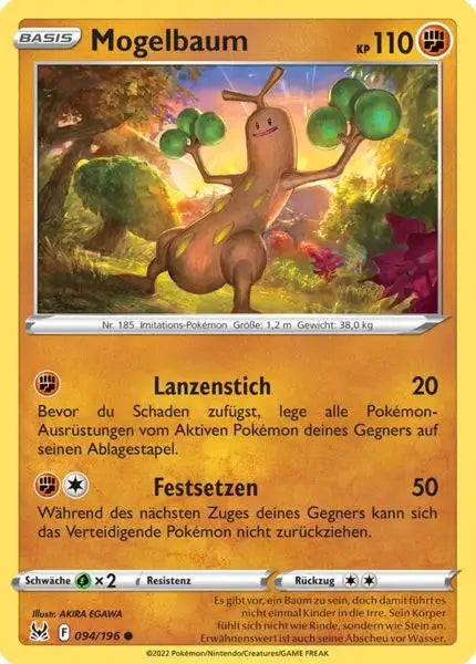 Mogelbaum 094/196 – Pokémon Verlorener Ursprung Karte