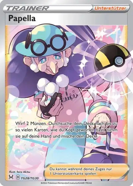 Papella TG28 – Pokémon Verlorener Ursprung Karte