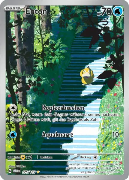 Enton 175/165 – Pokémon 151 Karte
