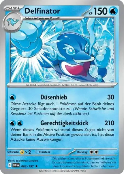 Deflinator 062/197 – Pokémon Obsidianflammen Karte