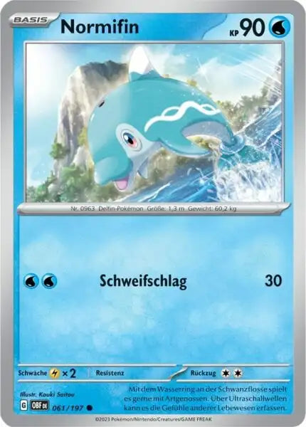 Normifin 061/197 – Pokémon Obsidianflammen Karte
