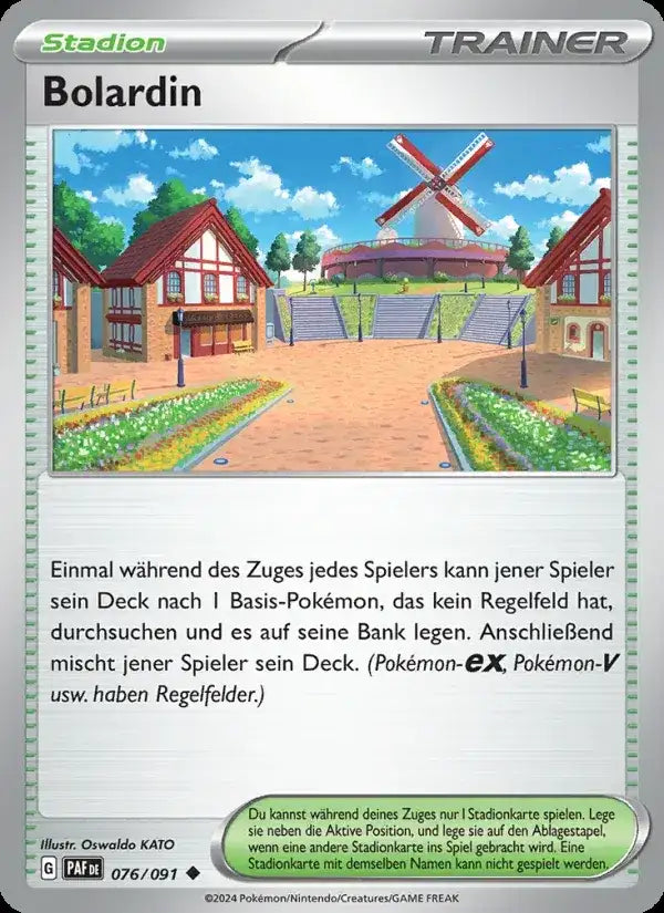 Bolardin 076/091 – Pokémon Paldeas Schicksale Karte