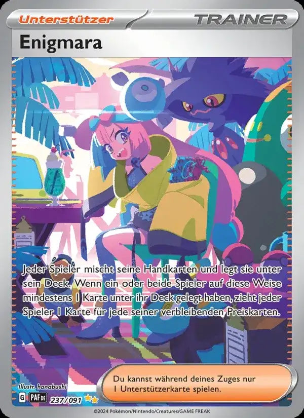 Enigmara 237/091 – Pokémon Paldeas Schicksale Karte