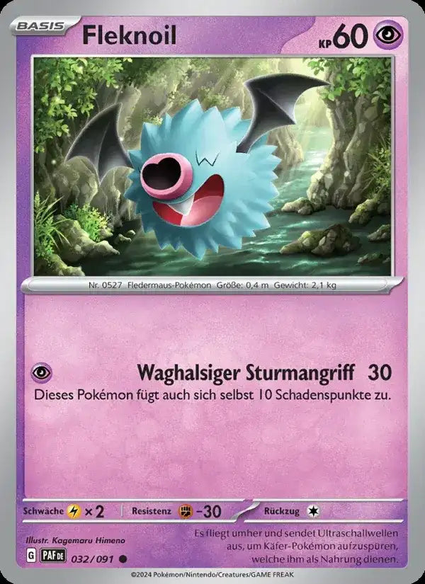Fleknoil 032/091 – Pokémon Paldeas Schicksale Karte