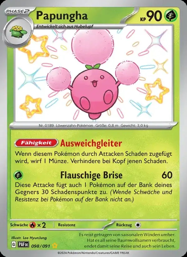 Papungha 098/091 – Pokémon Paldeas Schicksale Karte