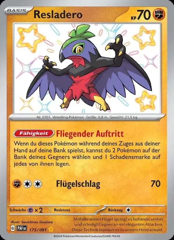 Resladero 175/091 – Pokémon Paldeas Schicksale Karte