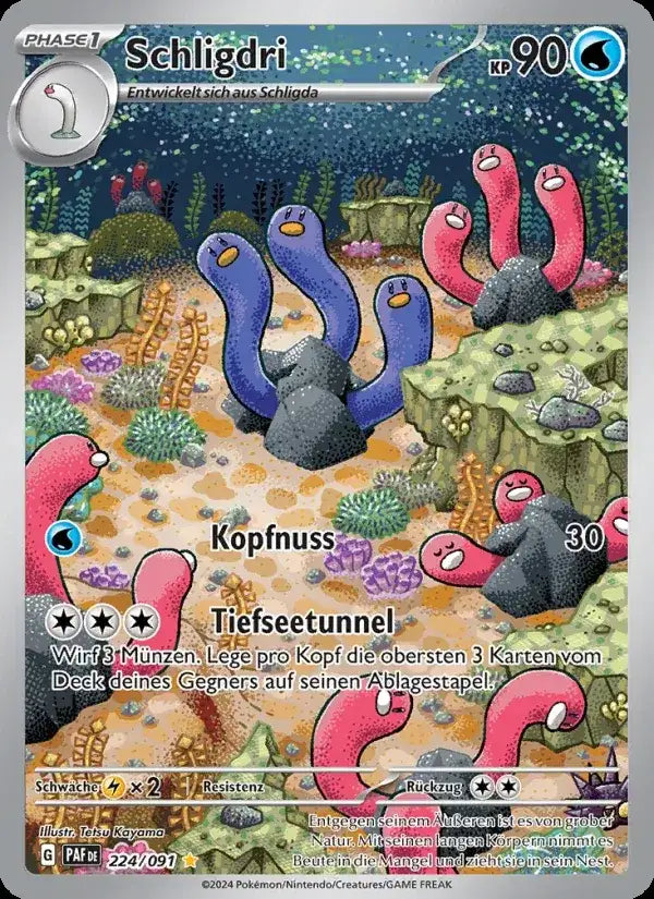 Schligdri 224/091 – Pokémon Paldeas Schicksale Karte