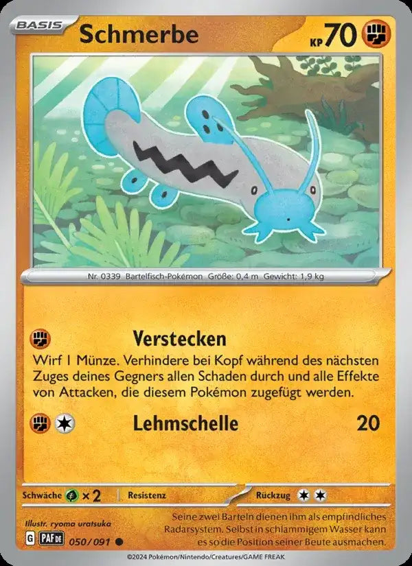 Schmerbe 050/091 – Pokémon Paldeas Schicksale Karte