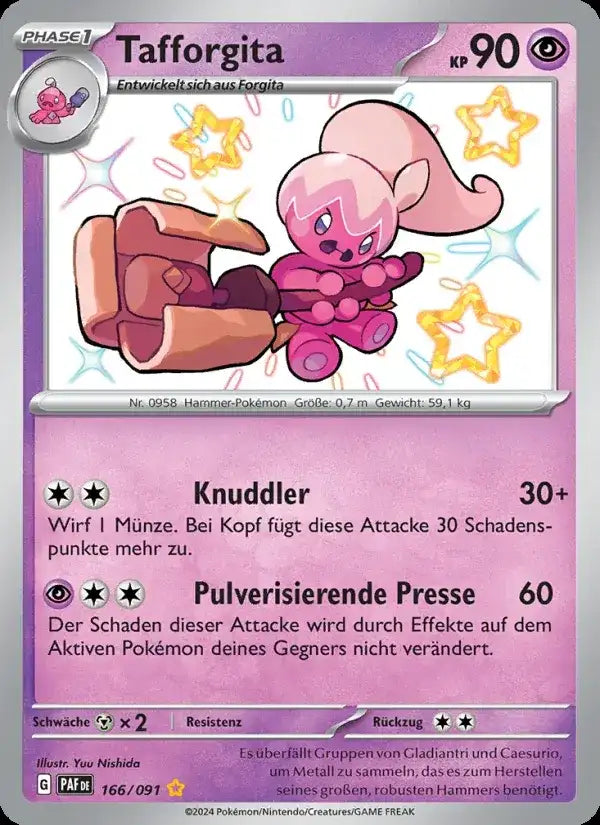 Tafforgita 166/091 – Pokémon Paldeas Schicksale Karte