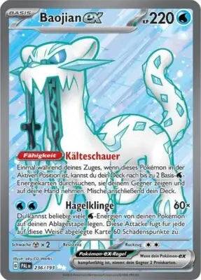 Baojian ex 236/193 – Pokémon Entwicklungen in Paldea Karte