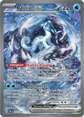 Baojian ex 261/193 – Pokémon Entwicklungen in Paldea Karte