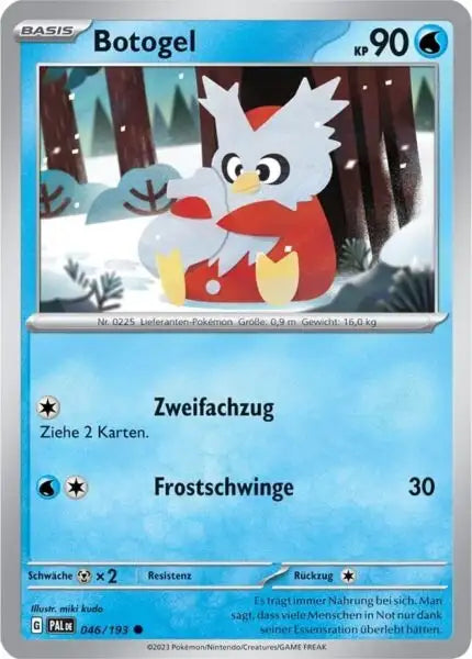 Botogel 046/193 – Pokémon Entwicklungen in Paldea Karte