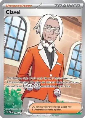 Clavel 249/193 – Pokémon Entwicklungen in Paldea Karte
