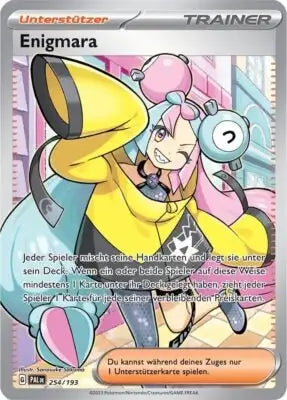 Enigmara 254/193 – Pokémon Entwicklungen in Paldea Karte