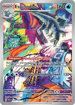 Espinodon 210/193 – Pokémon Entwicklungen in Paldea Karte