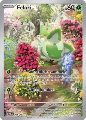 Felori 196/193 – Pokémon Entwicklungen in Paldea Karte