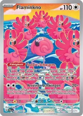Flaminkno 227/193 – Pokémon Entwicklungen in Paldea Karte