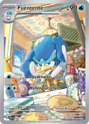 Fuentente 207/193 – Pokémon Entwicklungen in Paldea Karte