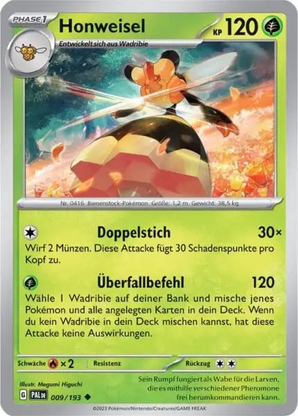 Honweisel 009/193 – Pokémon Entwicklungen in Paldea Karte