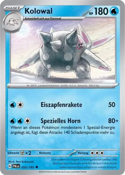 Kolowal 055/193 – Pokémon Entwicklungen in Paldea Karte