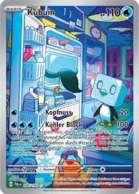 Kubuin 205/193 – Pokémon Entwicklungen in Paldea Karte