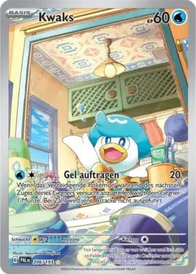 Kwaks 206/193 – Pokémon Entwicklungen in Paldea Karte