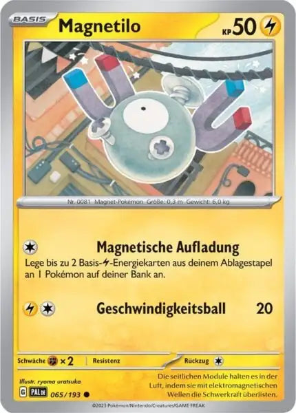 Magnetilo 065/193 – Pokémon Entwicklungen in Paldea Karte