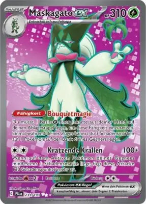 Maskagato ex 231/193 – Pokémon Entwicklungen in Paldea Karte