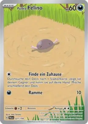 Paldea Felino 221/193 – Pokémon Entwicklungen in Paldea Karte