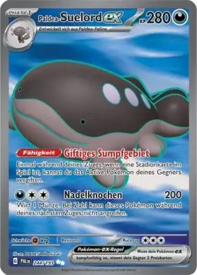 Paldea Suelord ex 244/193 – Pokémon Entwicklungen in Paldea Karte