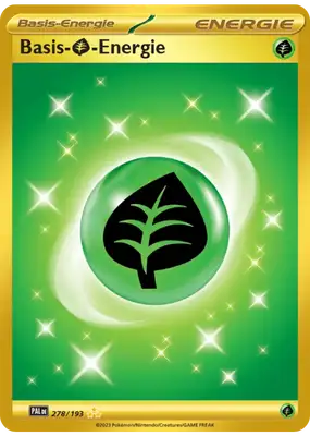 Pflanzen Energie 278/193 – Pokémon Entwicklungen in Paldea Karte