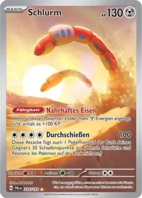 Schlurm 224/193 – Pokémon Entwicklungen in Paldea Karte
