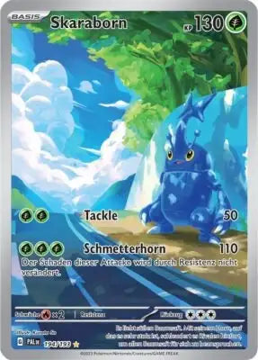 Skaraborn 194/193 – Pokémon Entwicklungen in Paldea Karte