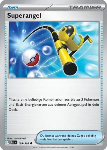 Superangel 188/193 – Pokémon Entwicklungen in Paldea Karte