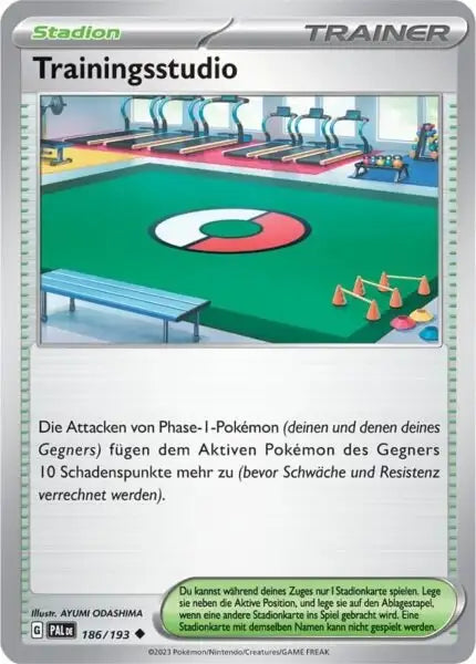 Trainingsstudio 186/193 – Pokémon Entwicklungen in Paldea Karte