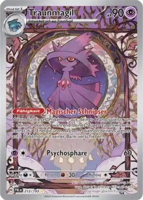 Traunmagil 212/193 – Pokémon Entwicklungen in Paldea Karte