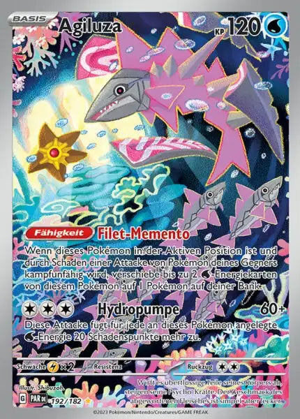 Agiluza PAR DE 192/182 – Pokémon Paradoxrift Karte