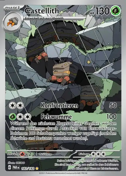 Castellith PAR DE 183/182 – Pokémon Paradoxrift Karte