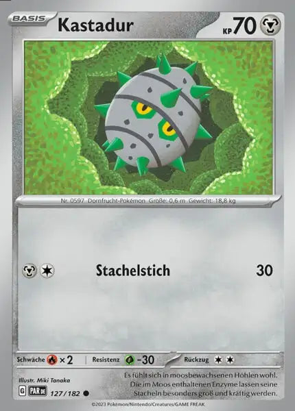 Kastadur PAR DE 127/182 – Pokémon Paradoxrift Karte