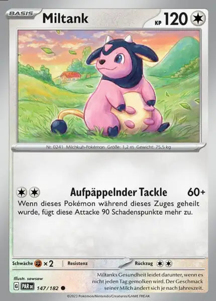 Miltank PAR DE 147/182 – Pokémon Paradoxrift Karte