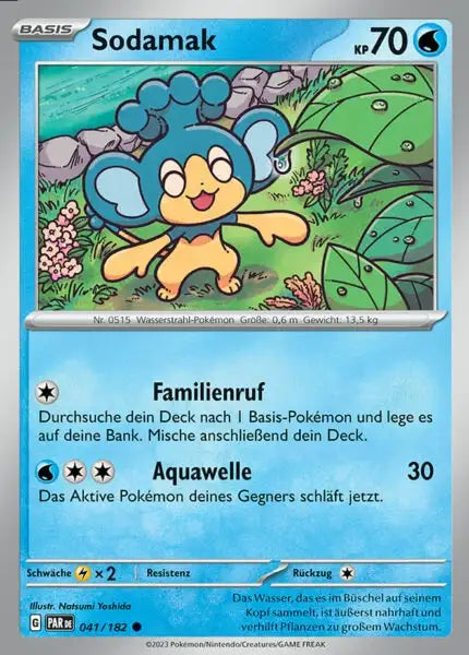 Sodamak PAR DE 041/182 – Pokémon Paradoxrift Karte