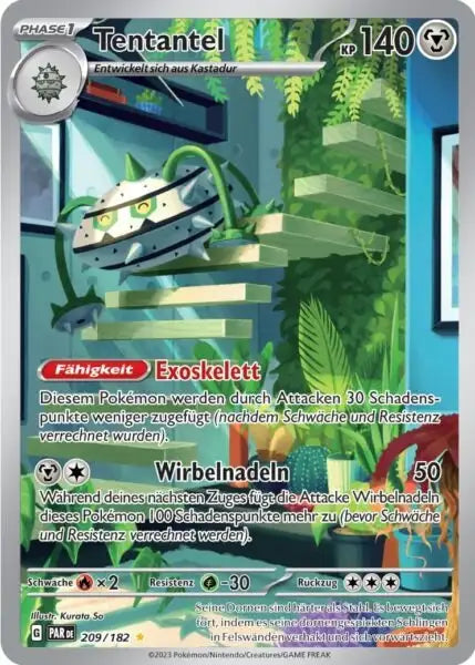 Tentantel PAR DE 209/182 – Pokémon Paradoxrift Karte