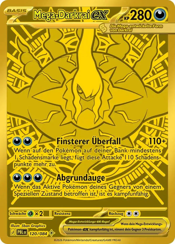 pokemon PBL mega darkrai ex 120 084 de