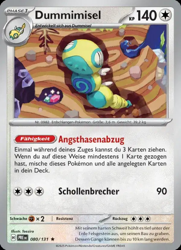 Dummimisel 080/131 – Pokémon Prismatische Entwicklungen Karte