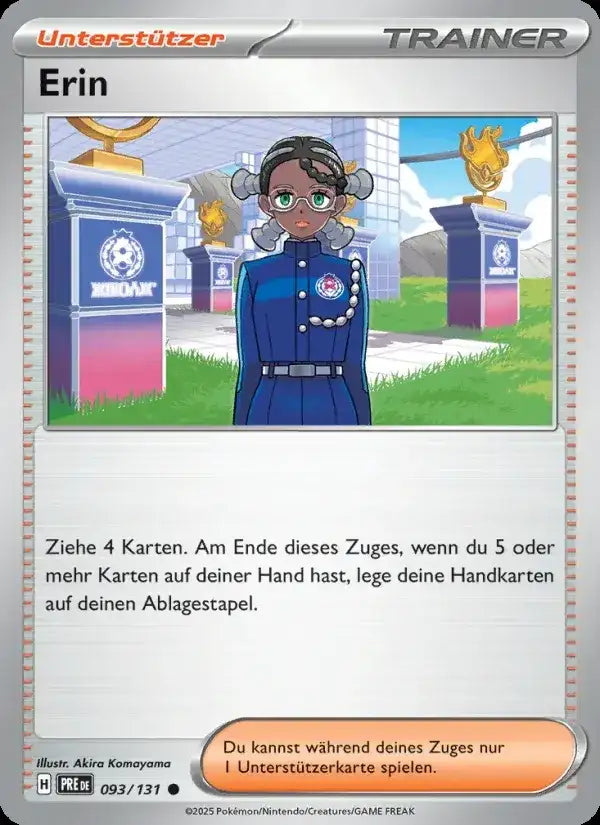 Erin 093/131 – Pokémon Prismatische Entwicklungen Karte